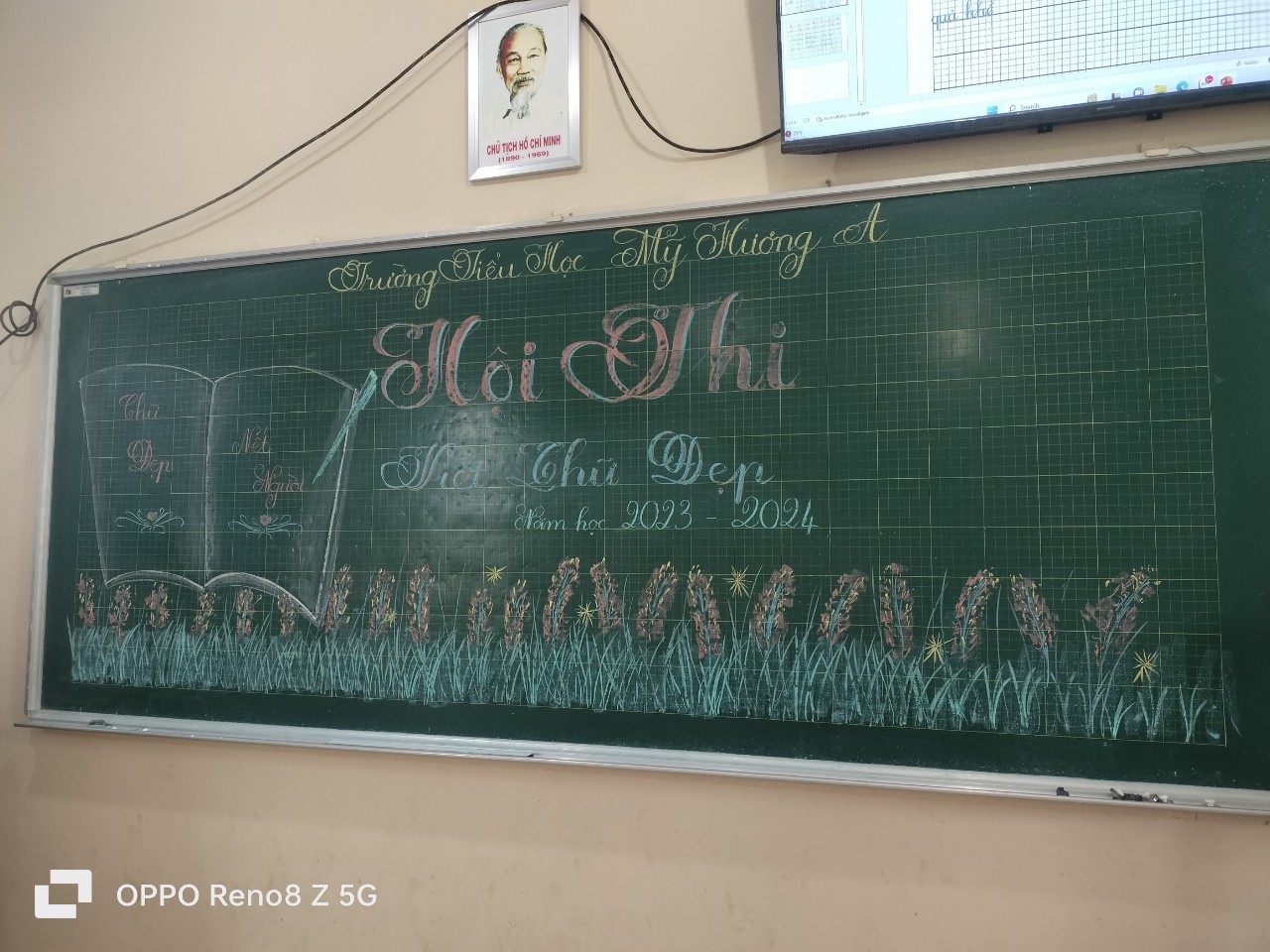 TRƯỜNG TH MỸ HƯƠNG A TỔ CHỨC HỘI THI VIẾT CHỮ ĐẸP CẤP TRƯỜNG NĂM HỌC 2023-2024